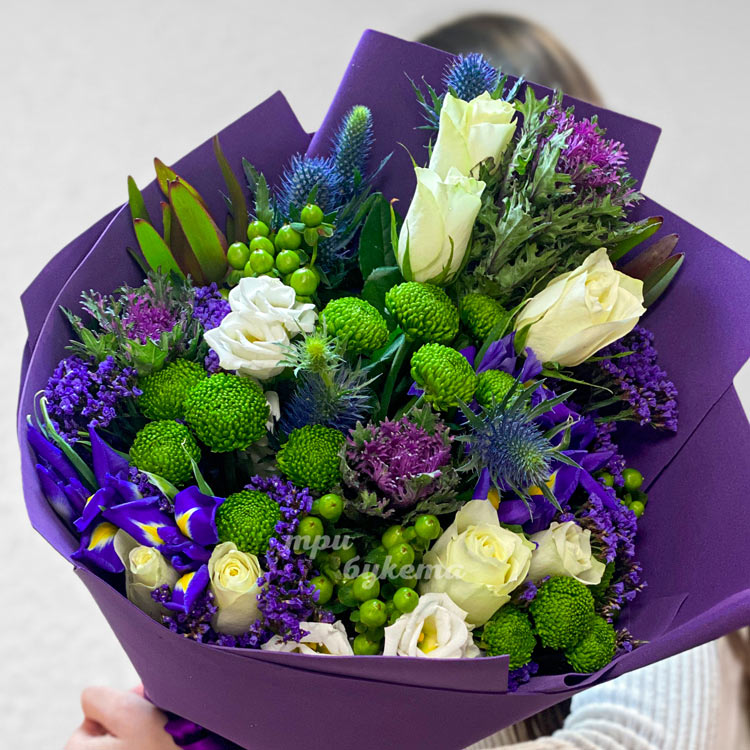 Букет «Амстердам» (крупный план)