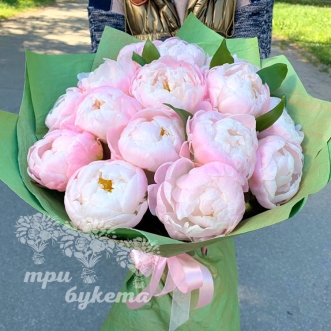Букет из пионов Moonstone