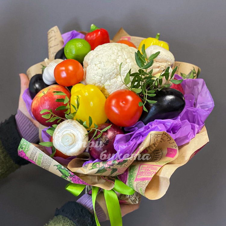 Букет "Капуста на изоляции" (доп. фото)